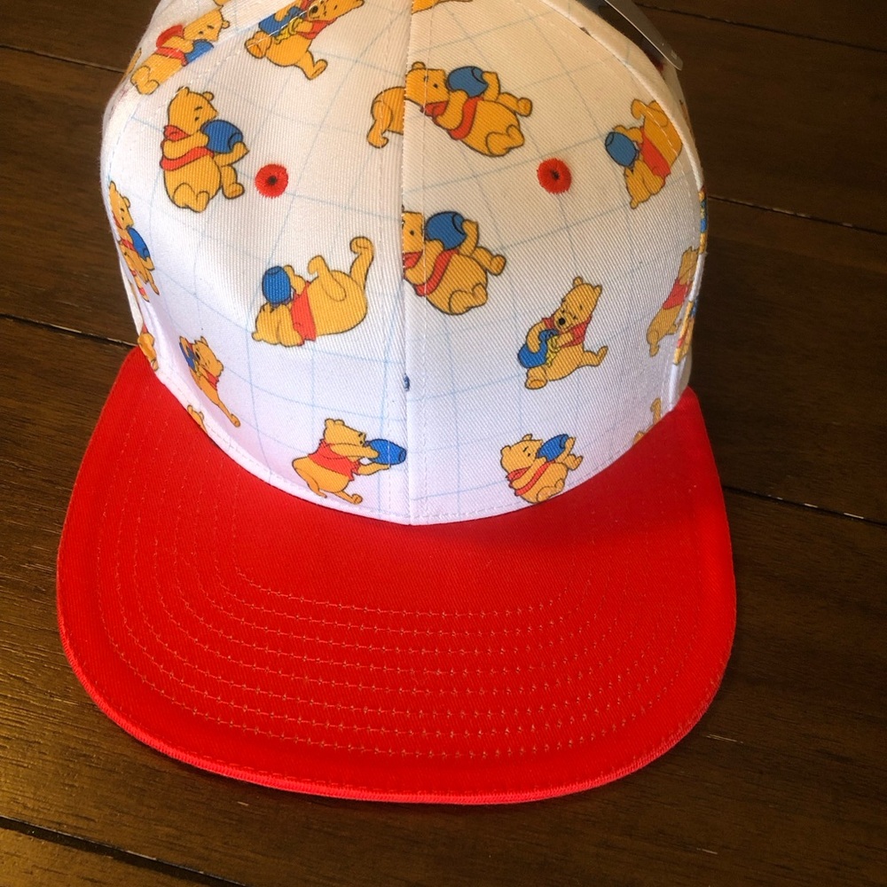 Disney Cap/Hat With Pooh Design For Men, Women Or Kids Adjustable SnapBack NEW